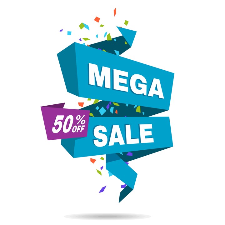 mega sale poster