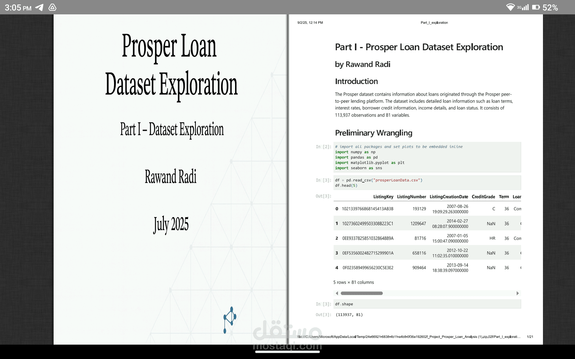 Prosper Loan Dataset Exploration