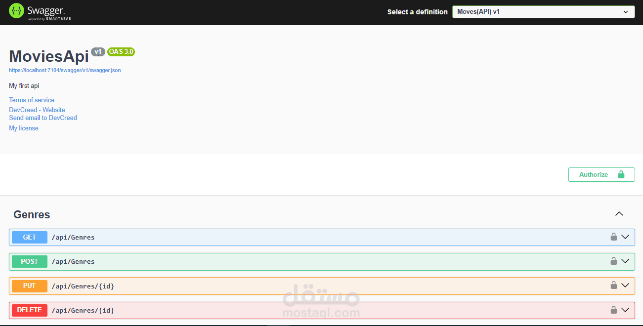 Movies Management API