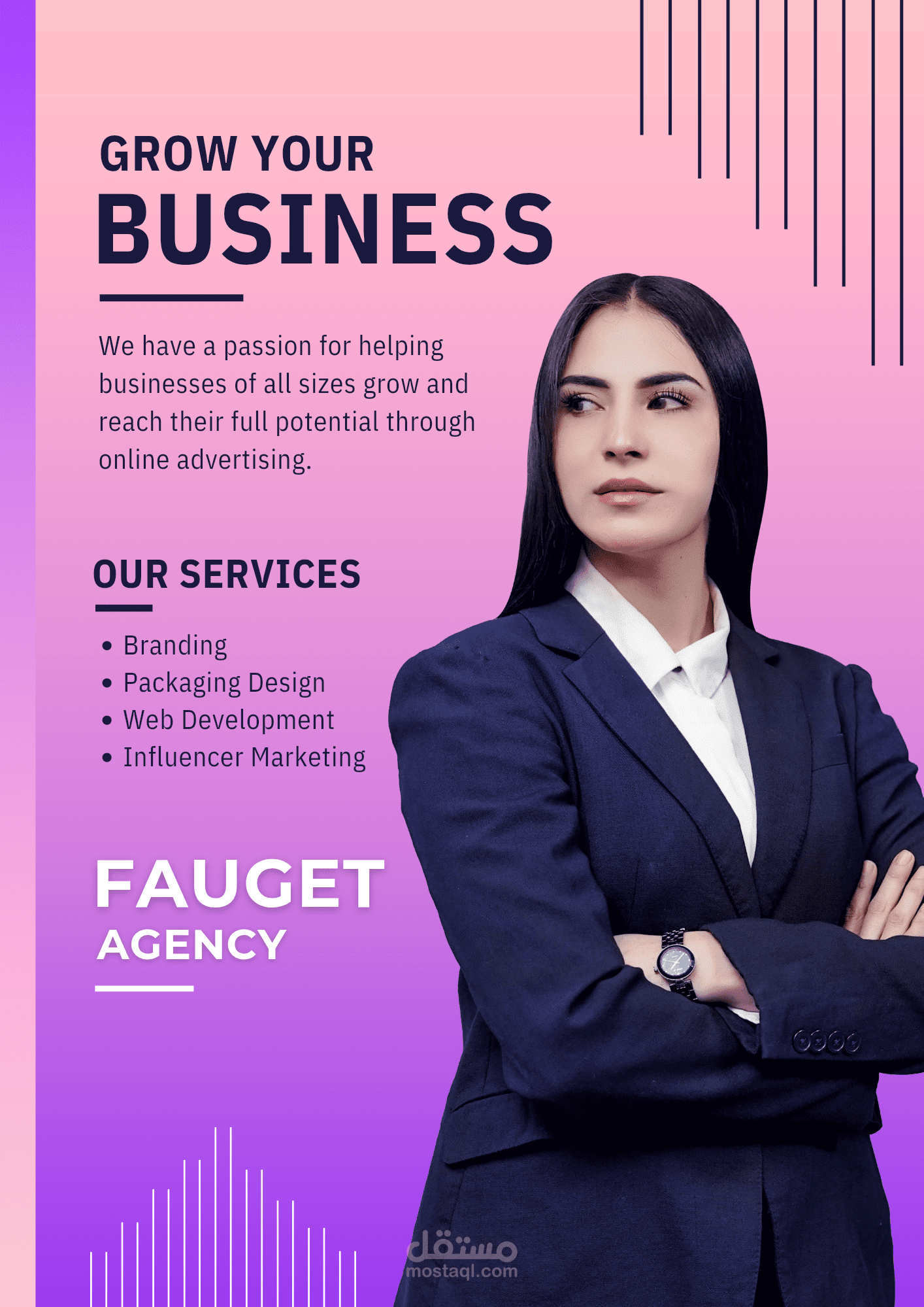 I will design professional and eye catching social media posts using Canva