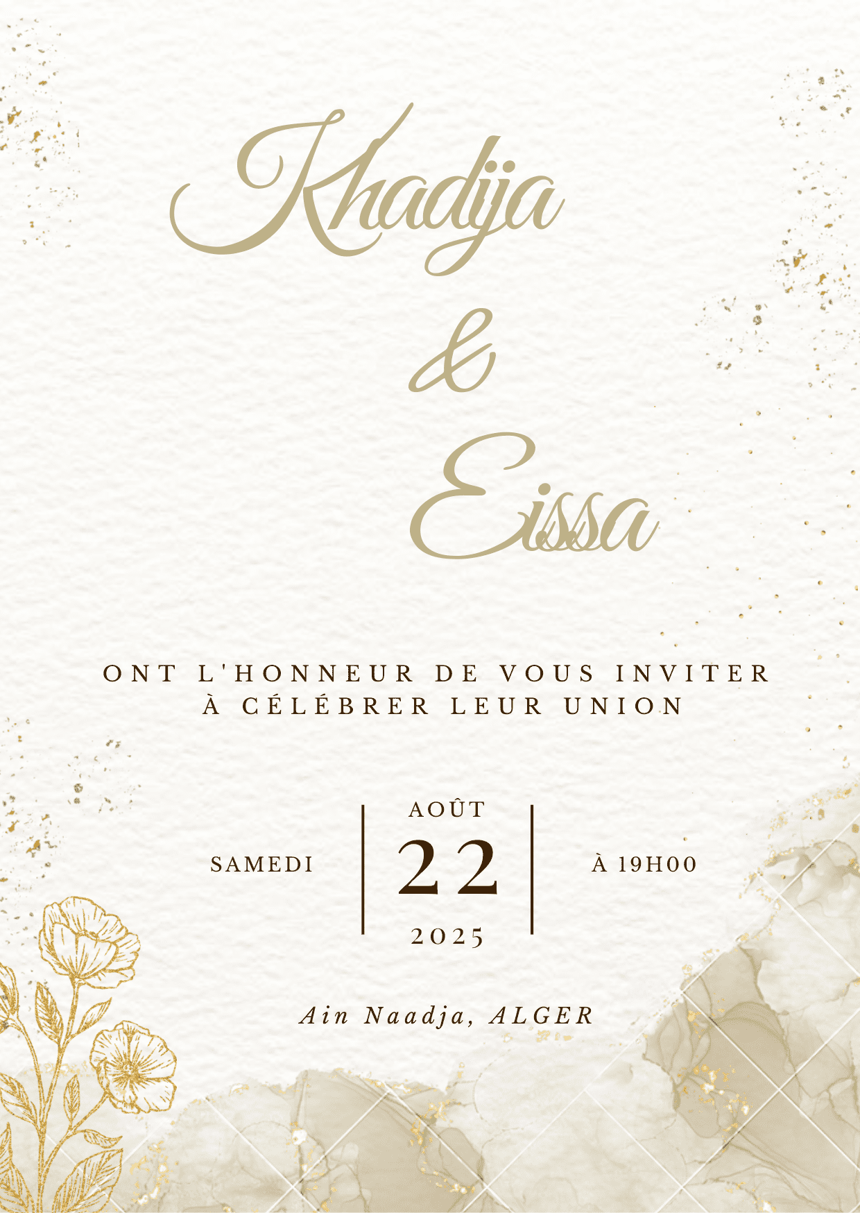 wedding invitation
