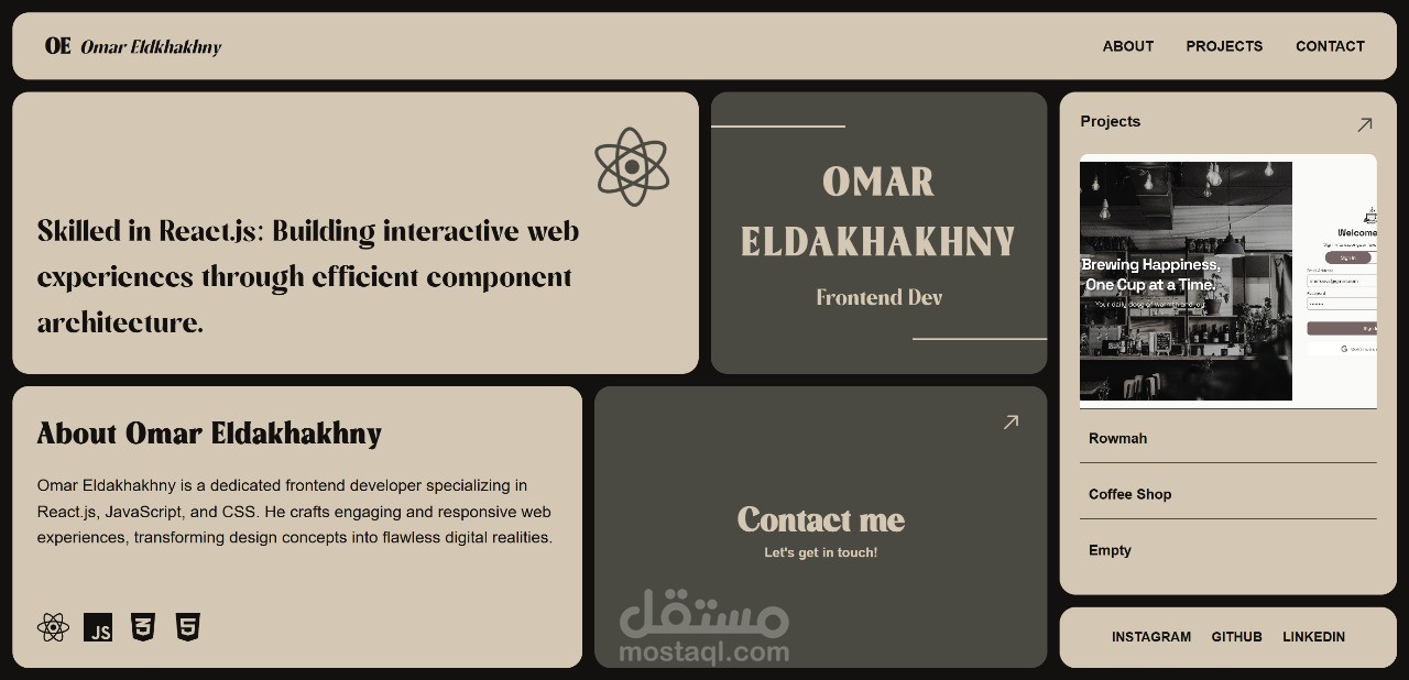 Modern Portofolio
