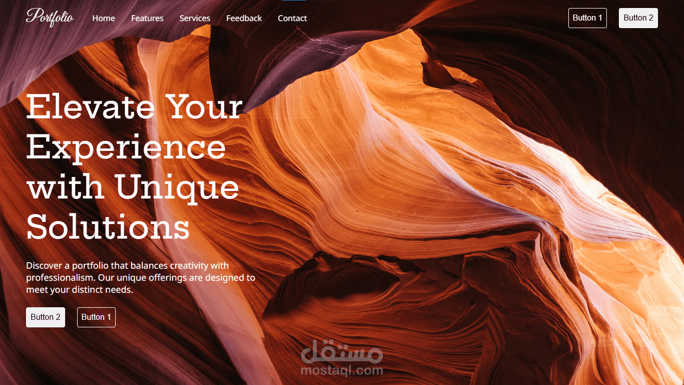 fullscreen Portofolio