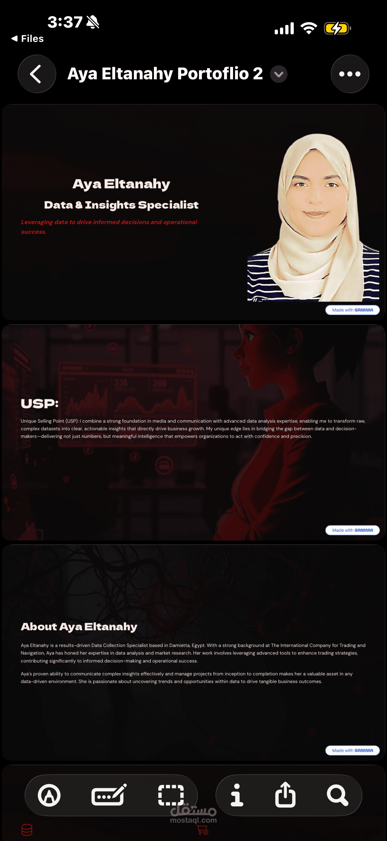 My portfolio