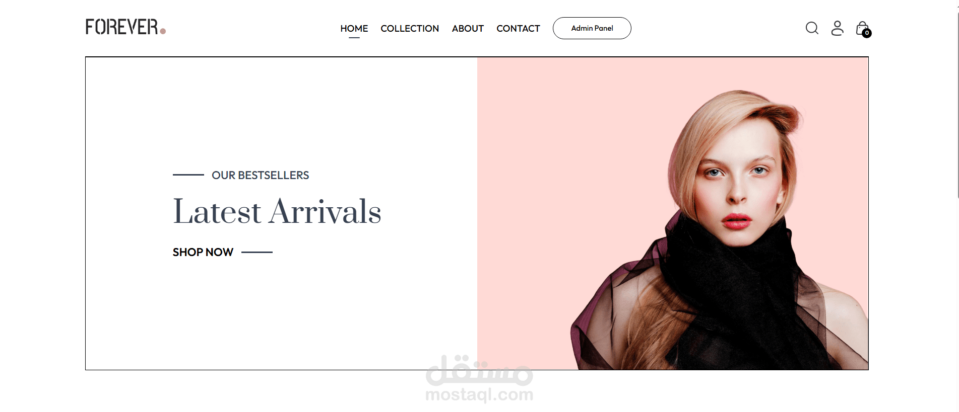 FOREVER (E-commerce Tamplate)