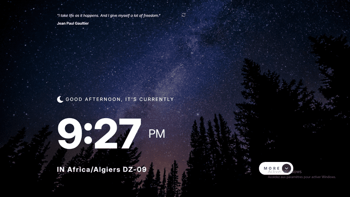 Clock API App