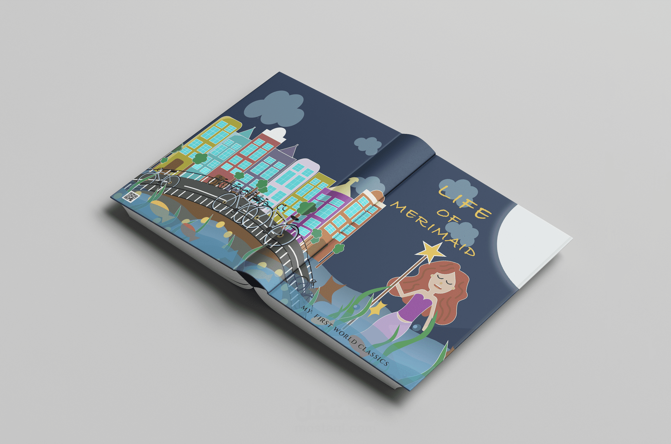 تصميم غلاف كتاب اطفال