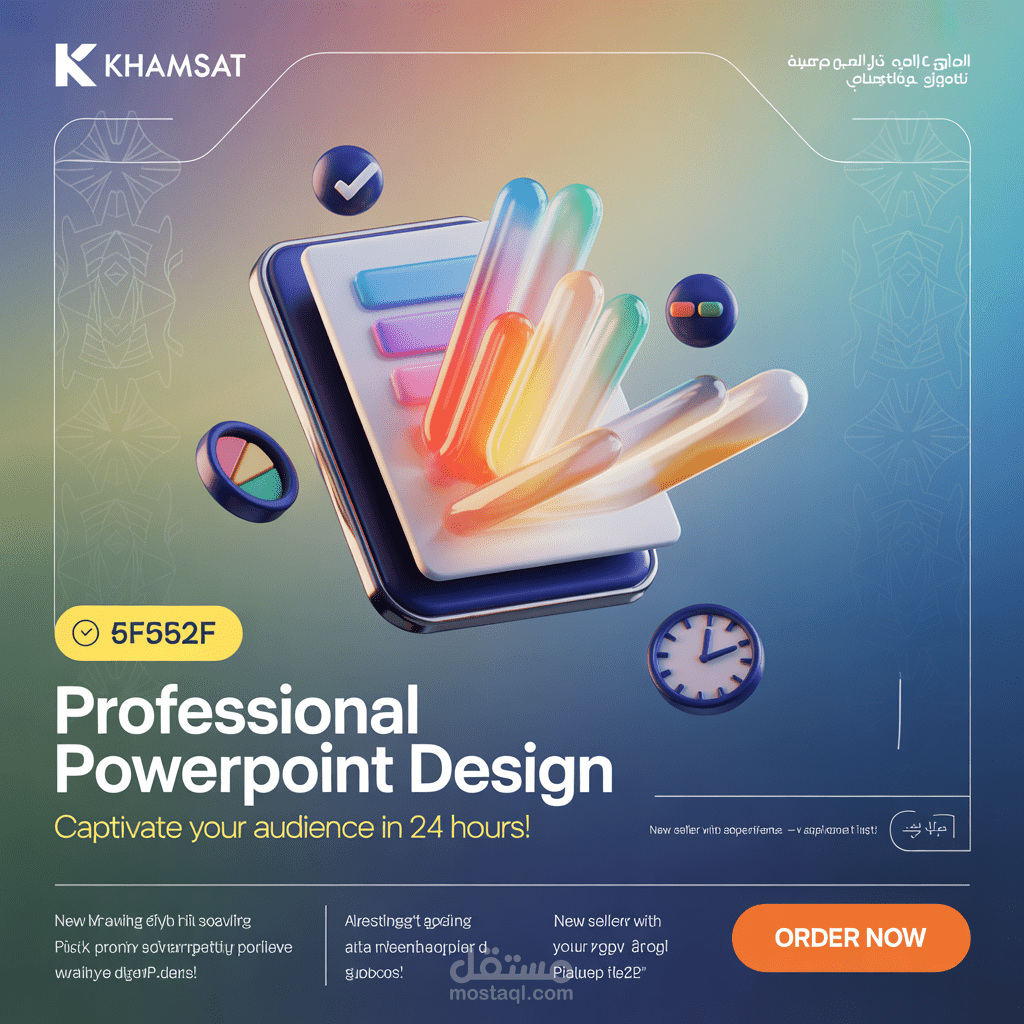 تصميم عروض تقديمية احترافية ومميزة على PowrPoint