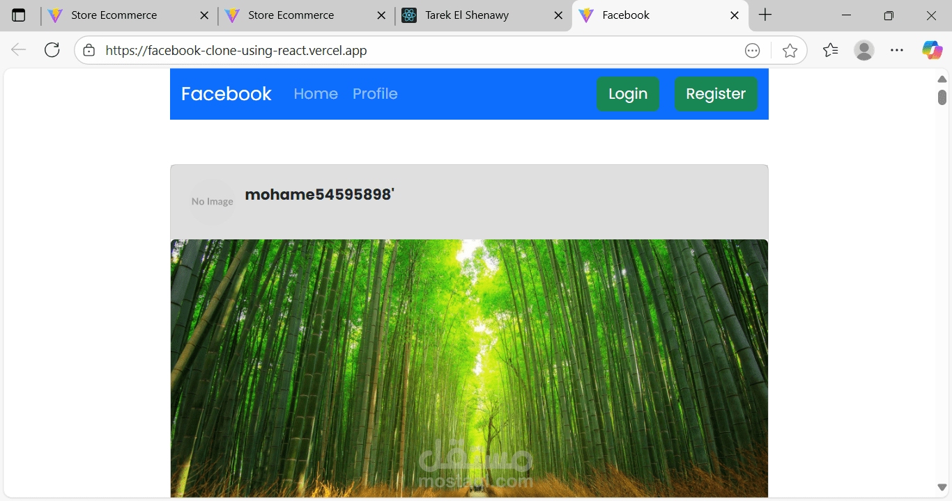 Facebook clone