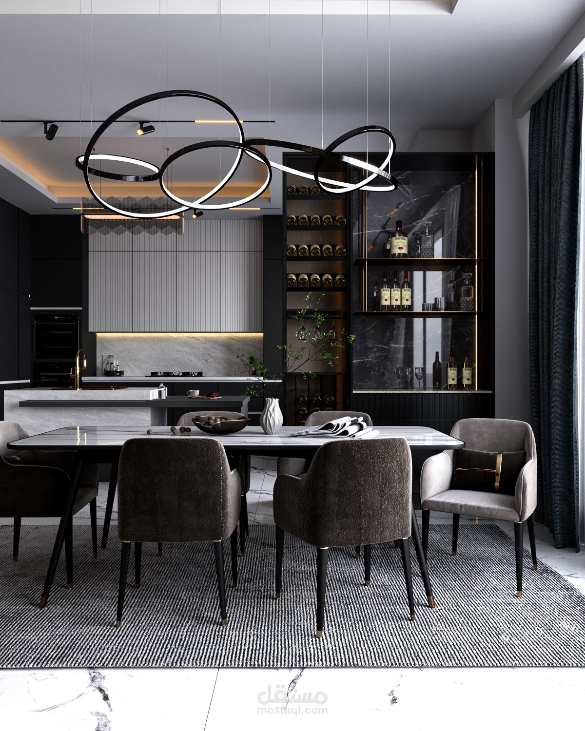 kitchen and Bar design