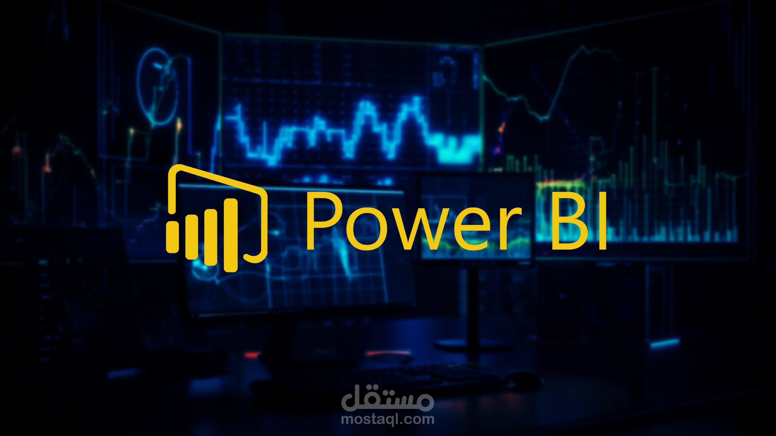 عمل تقرير باستخدام Power BI
