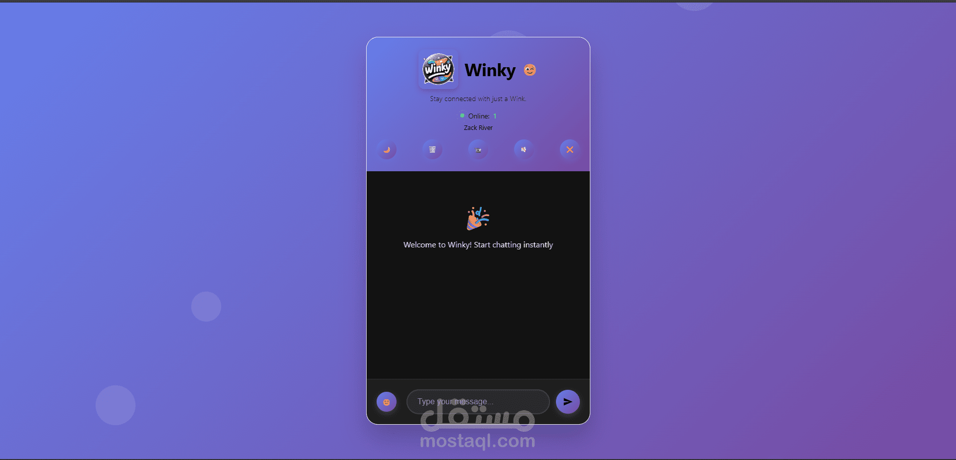 Winky | Real-time Chat APP
