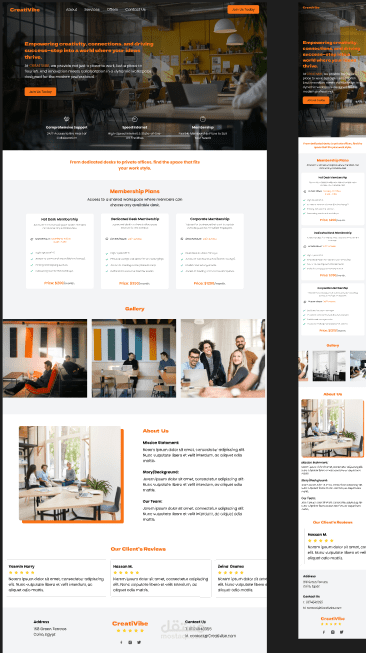 Responsive Website with Bootstrap