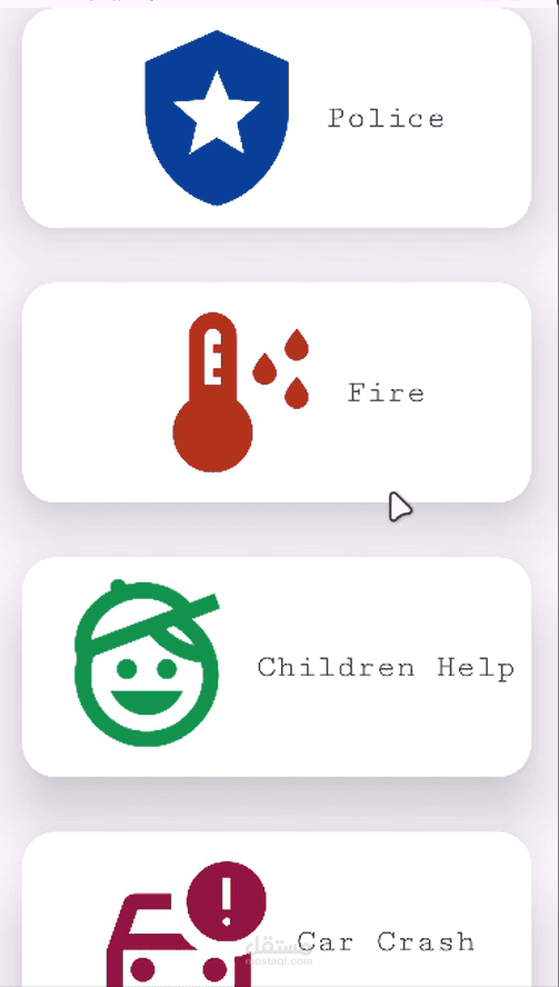 Emergency app