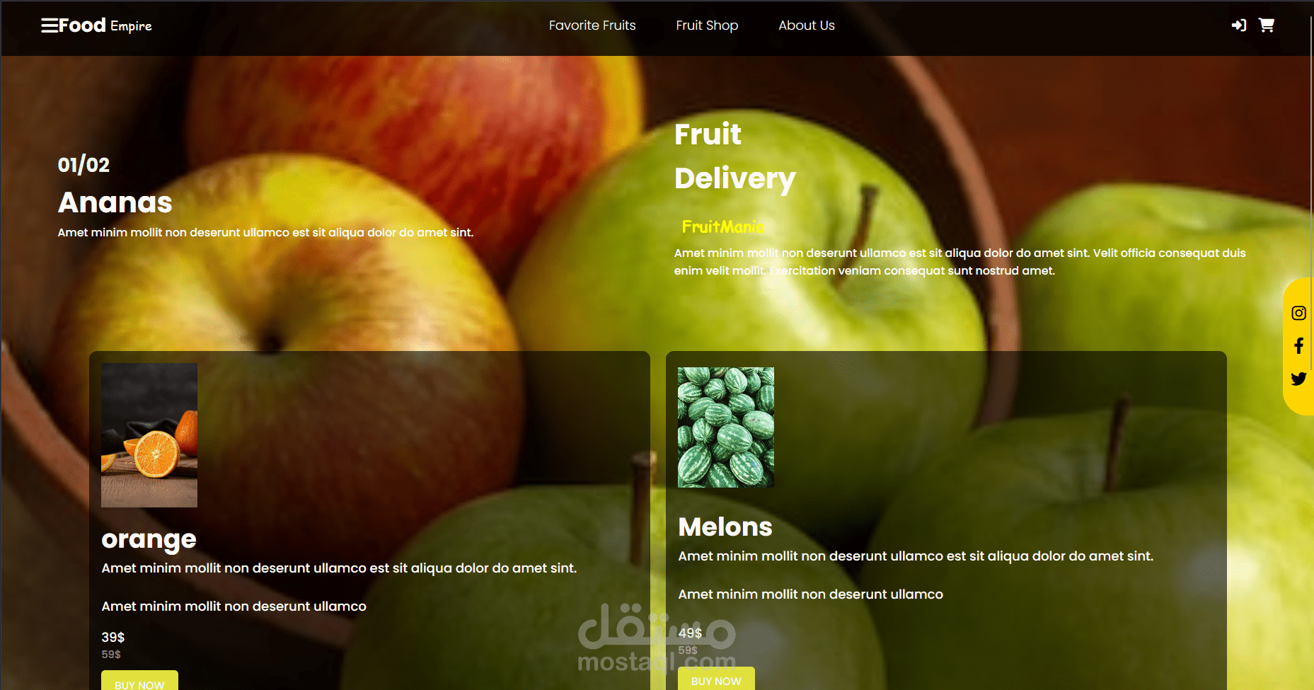 fruit delivery