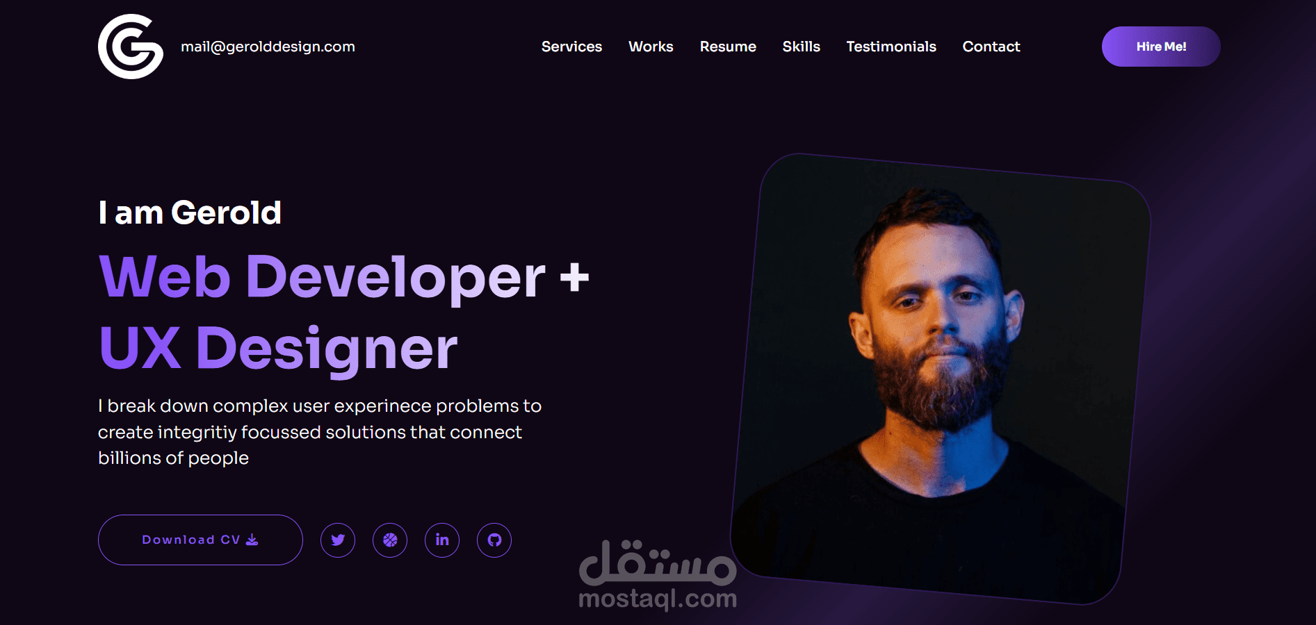 simple portfolio