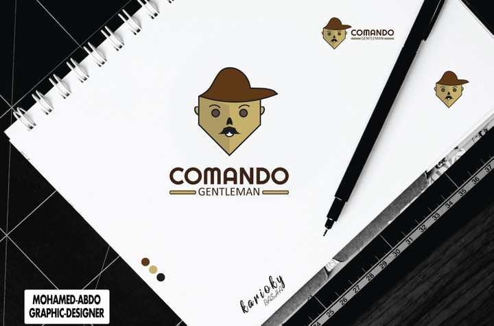 Comando Logo_شعار للعبة كوماندو