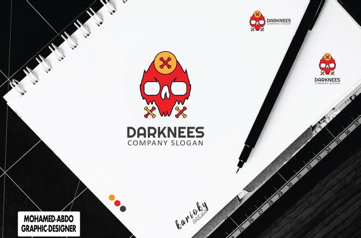 Darknees Logo_شعار خاص ب لعبة أندرويد