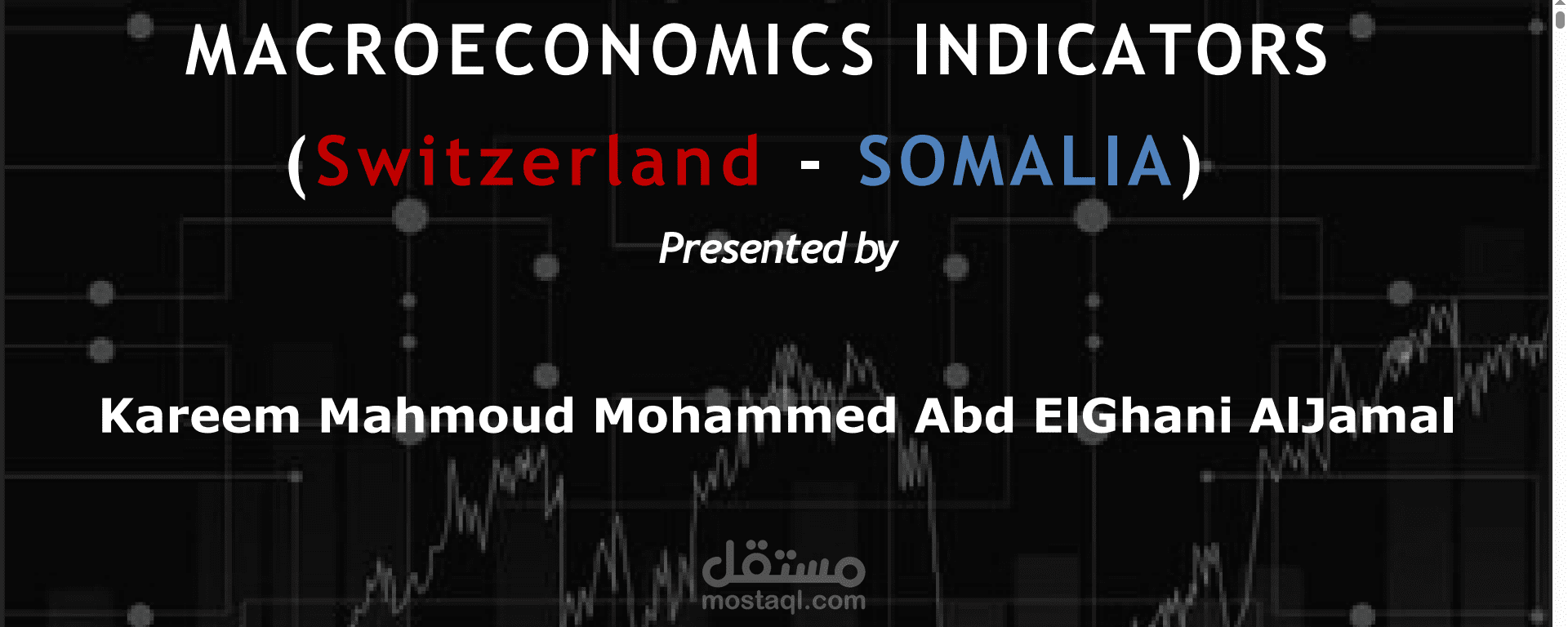 Macroeconomic Indicators Comparison: Switzerland vs. Somalia