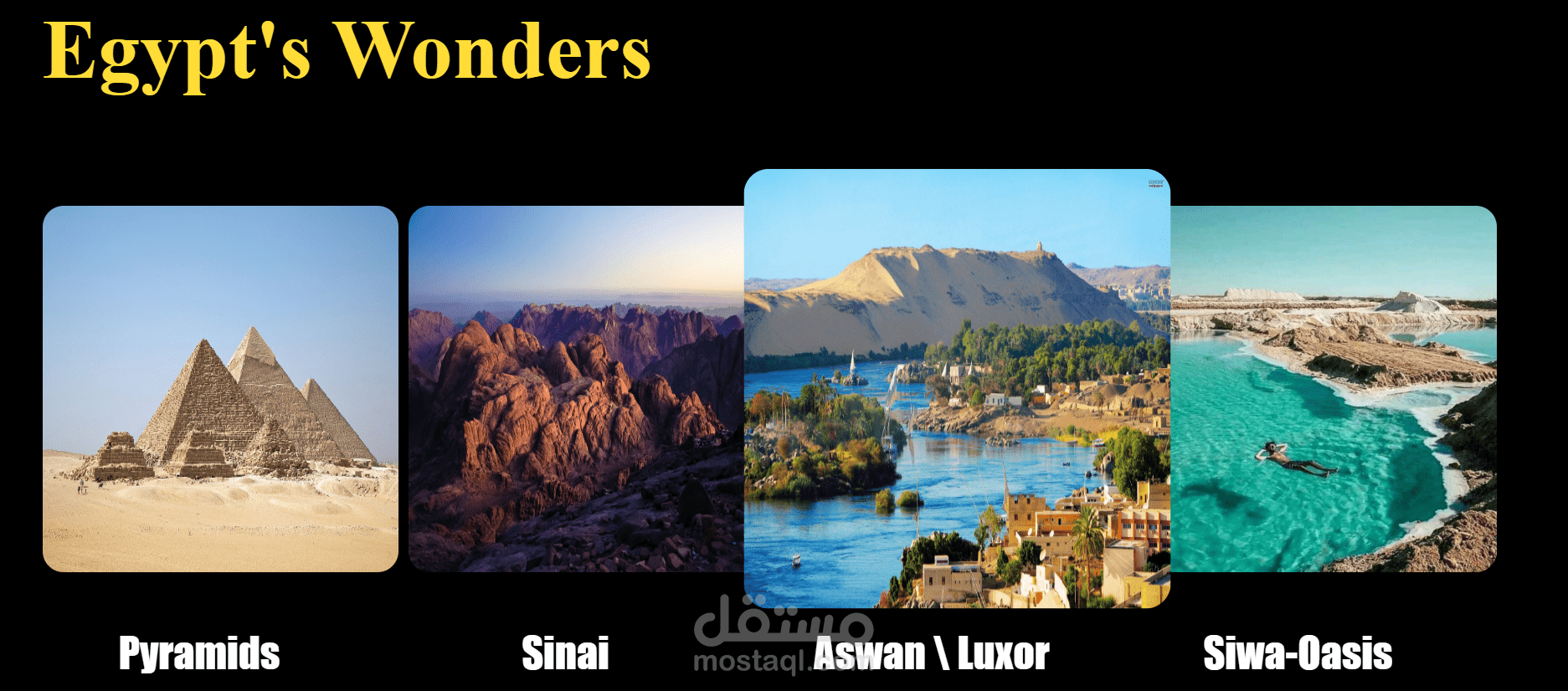 Egypt's Wanders