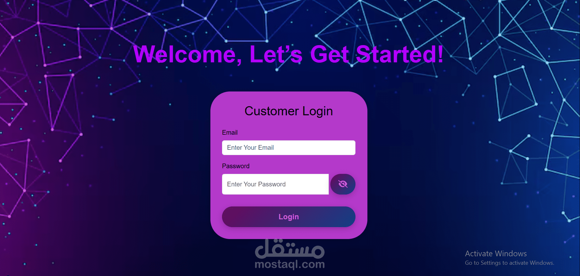 Modern Admin Dashboard for Web Applications