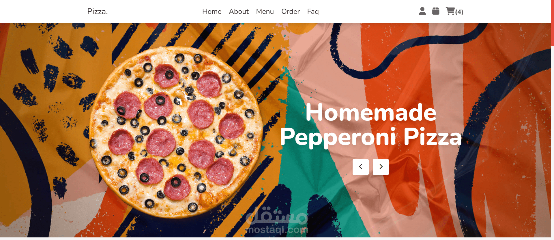 Pizza Website