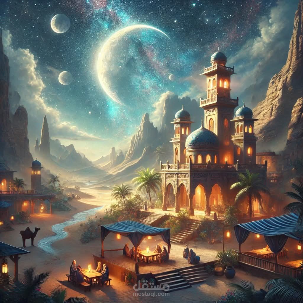 ليالي الصحراء الساحرة".