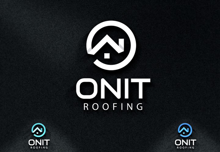 Onit Roofing Logo Design