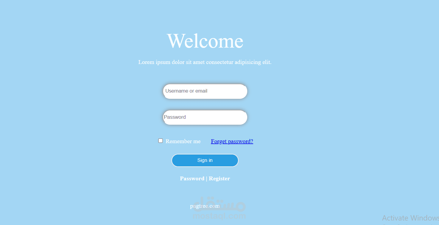 form page