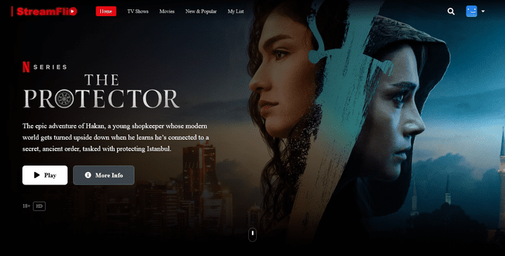 StreamFlix Clone