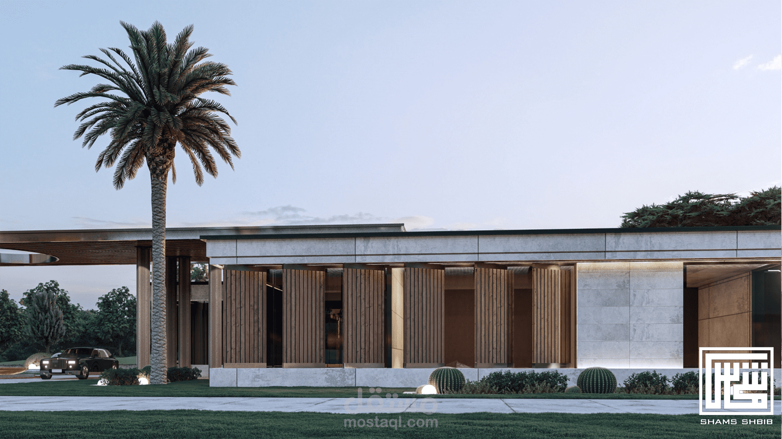 تصميم فيلا في السعودية