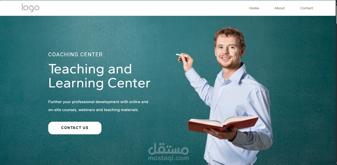 landing page