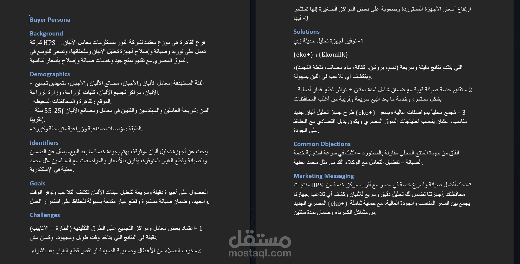buyer persona