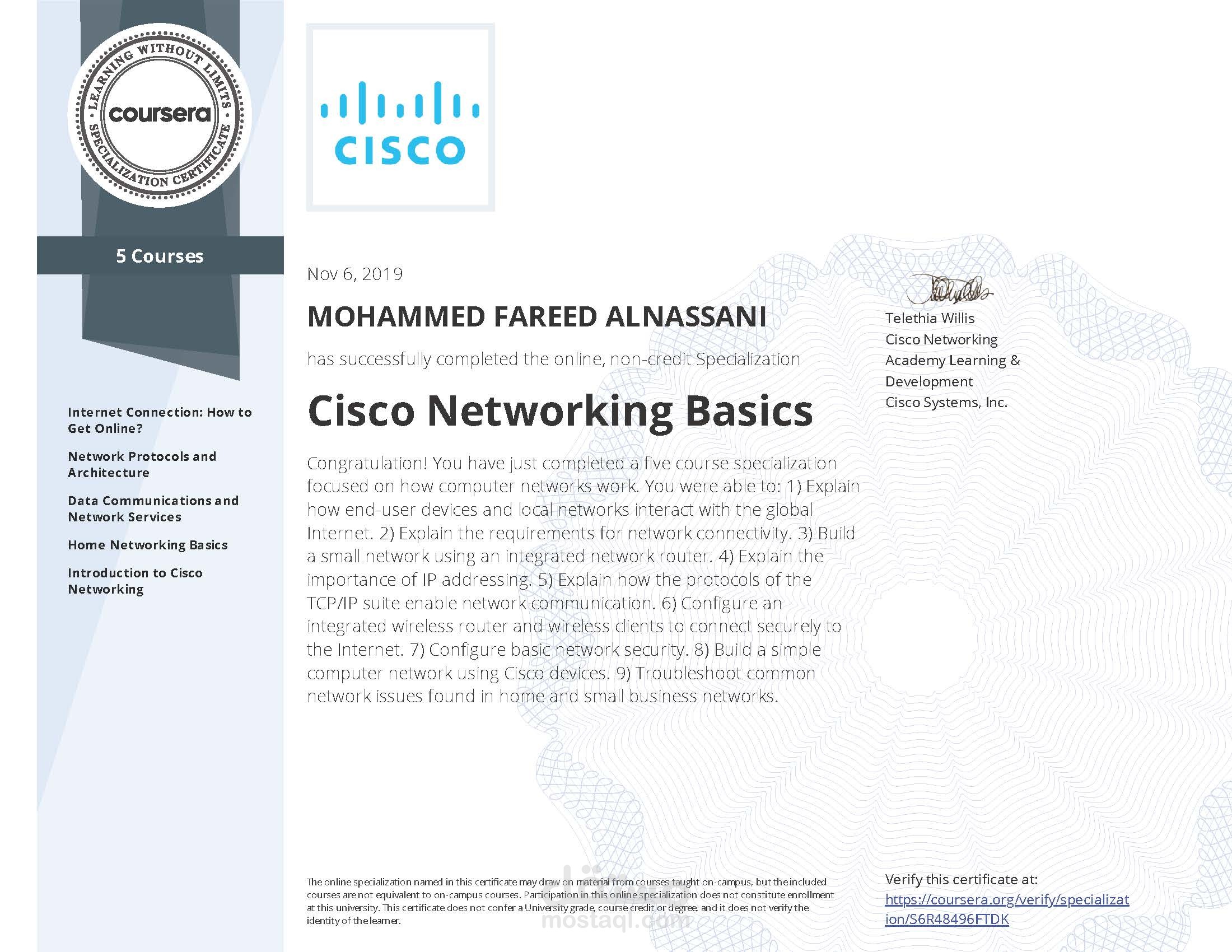 Cisco networking basics 