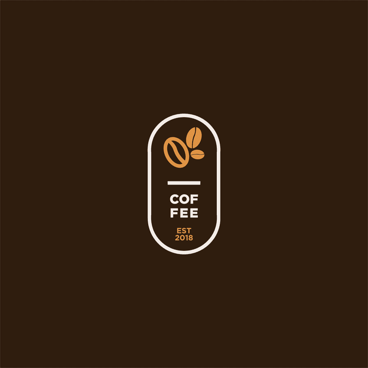 شعار لكوفي شوب بإسم Coffee