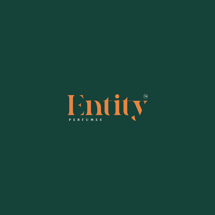 شعار لشركة Entity للعطور بقطر