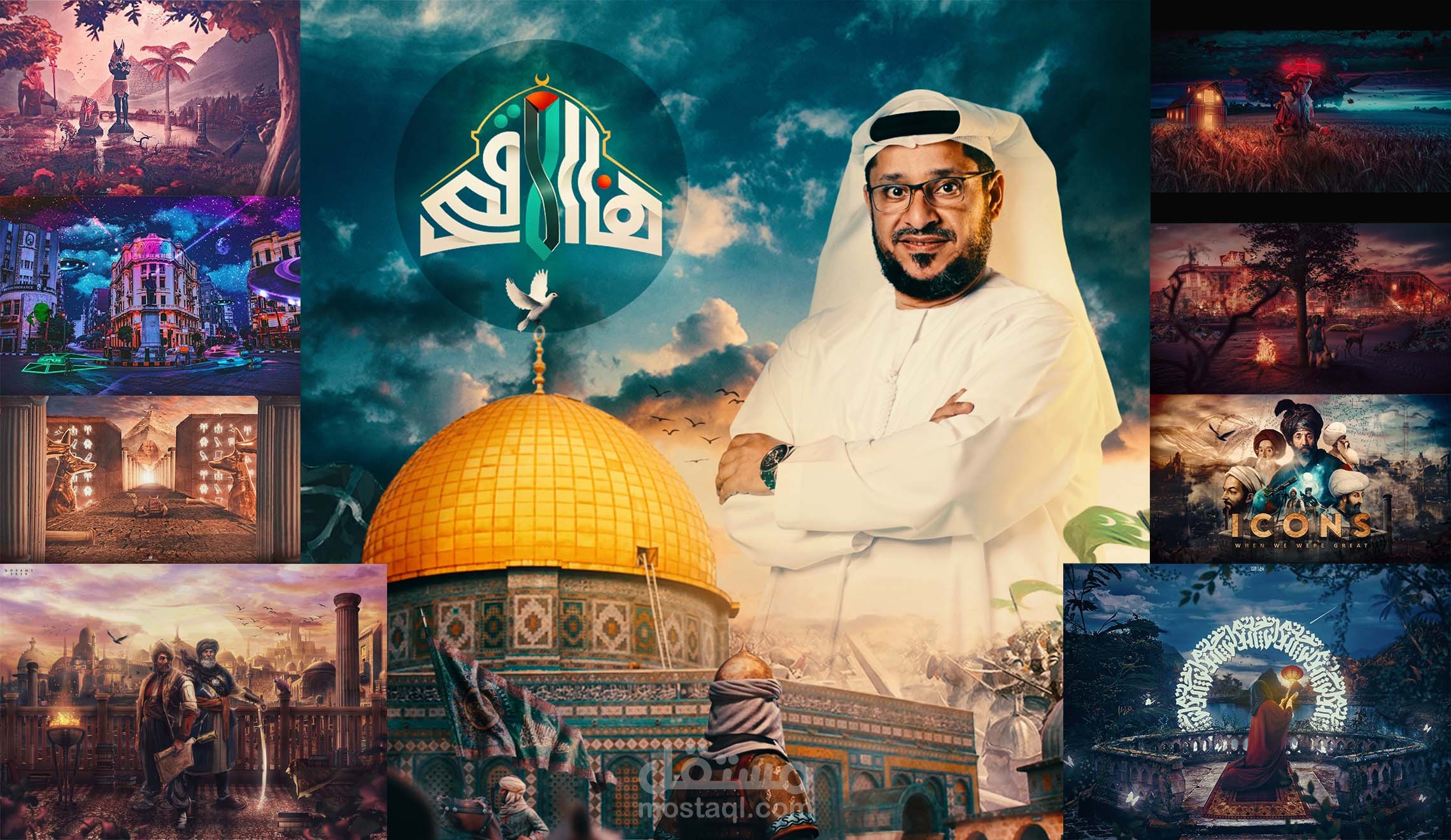 بوسترات، سوشيال ميديا، أغلفة ، وتصاميم متنوعة