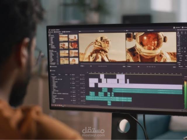 مونتاج فيديوهات احترافي بجودة عالية