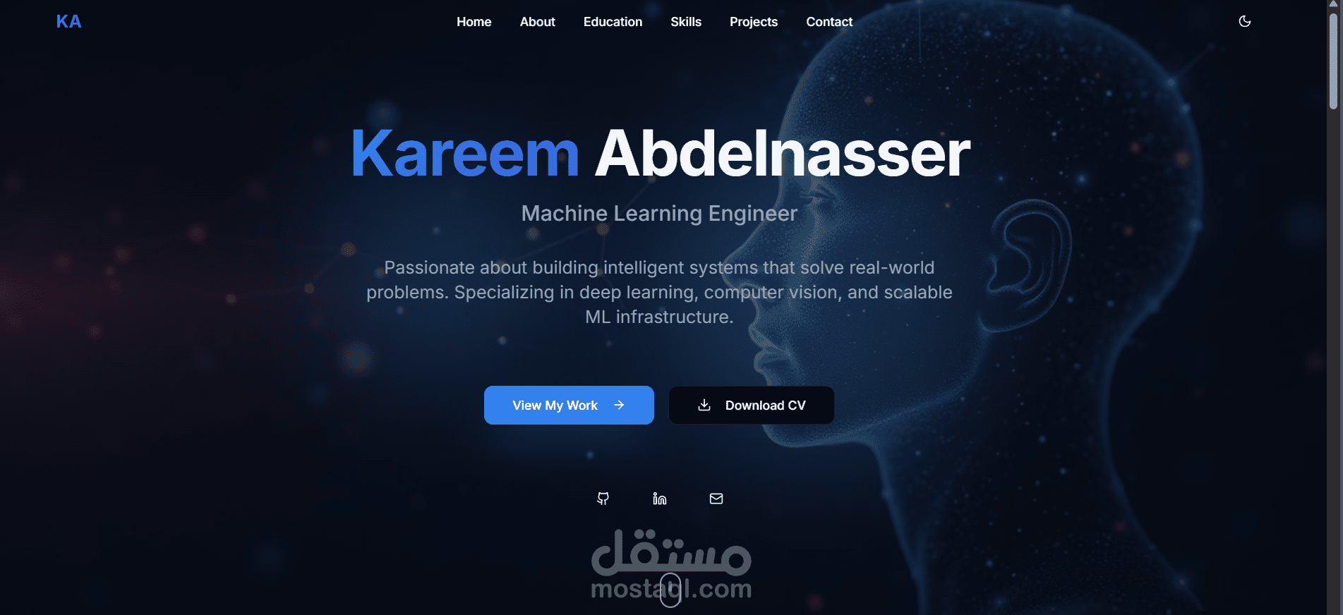Professional Portfolio for a Machine Learning Engineer