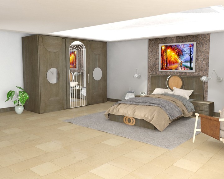 Bedroom 3D design