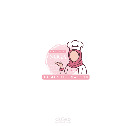 انشاء لوجو لكلاود كيتشن لصناعة الاكل البيتي