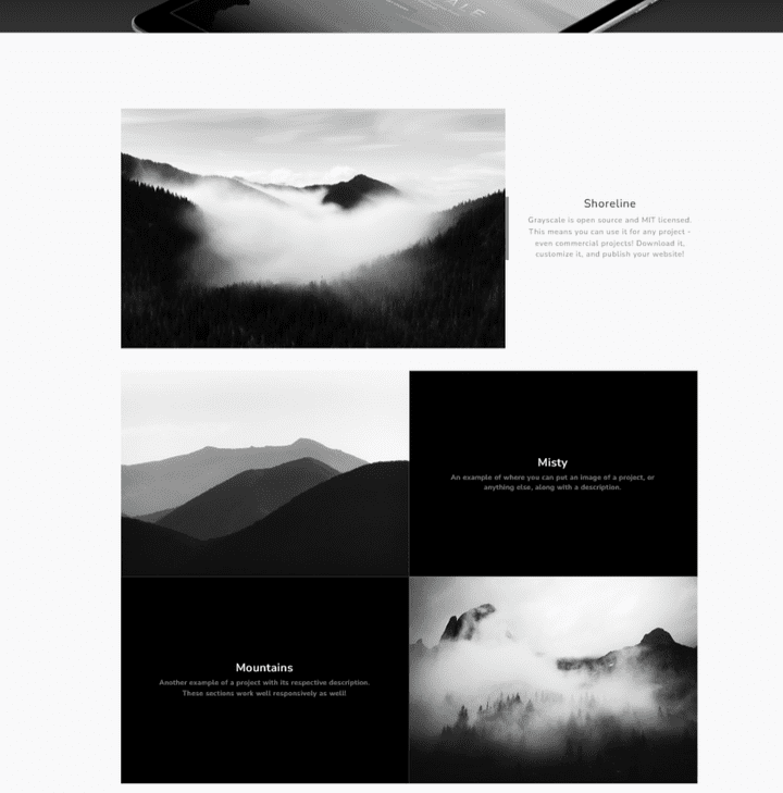 GrayScale website