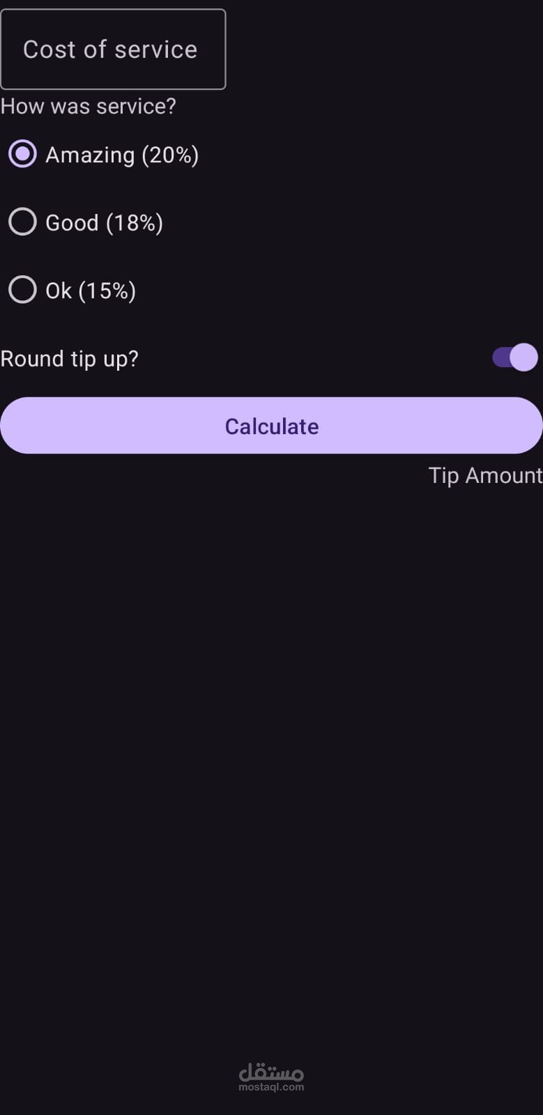 Time Tip App