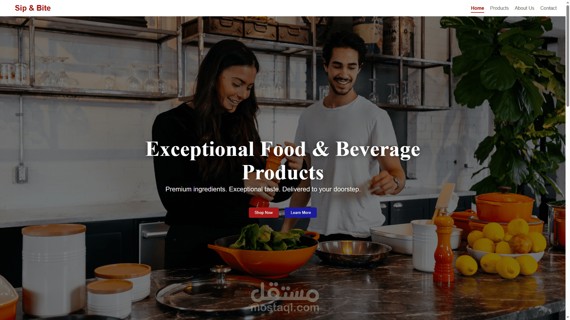 Exceptional Food & Beverage Products