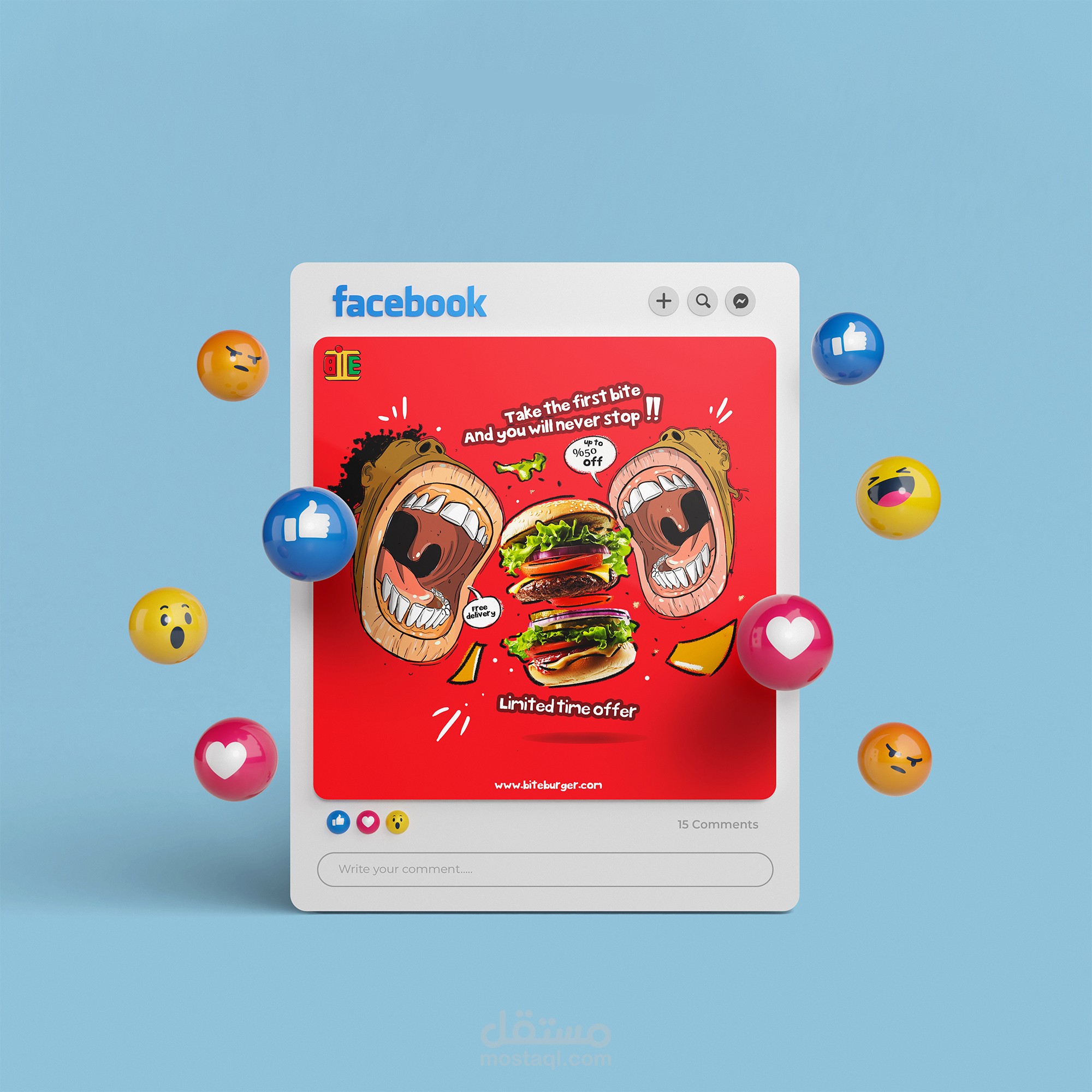 تصميم بوستات سوشيال ميديا