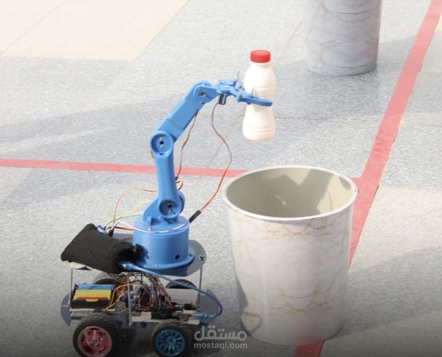 Pickup mobile robot