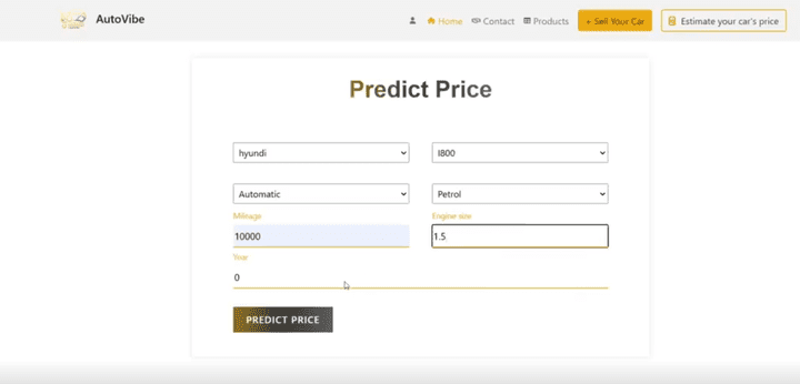 منصة تجارة سيارات بالذكاء الاصطناعي (AI-Powered Car Trading Platform)