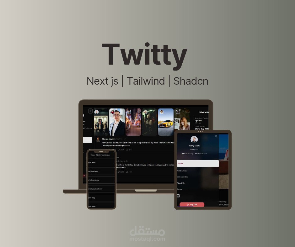 (social media web)Twitty – Twitter Clone
