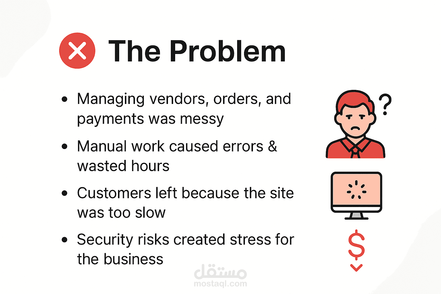 مطور Backend — تصميم وبناء النظام الخلفي الكامل لمنصة تجارة إلكترونية متعددة البائعين    Backend Developer — Full backend architecture for multi-vendor e-commerce platform