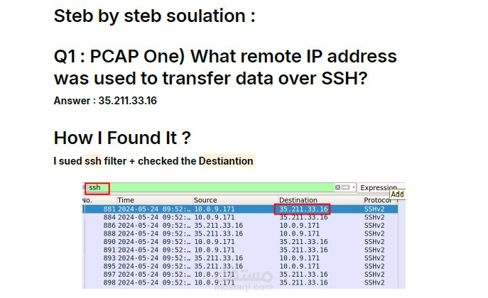 تحليل برمجيات خبيثة على الشبكة وإعداد تقرير فني (Network Malware Analysis Report)